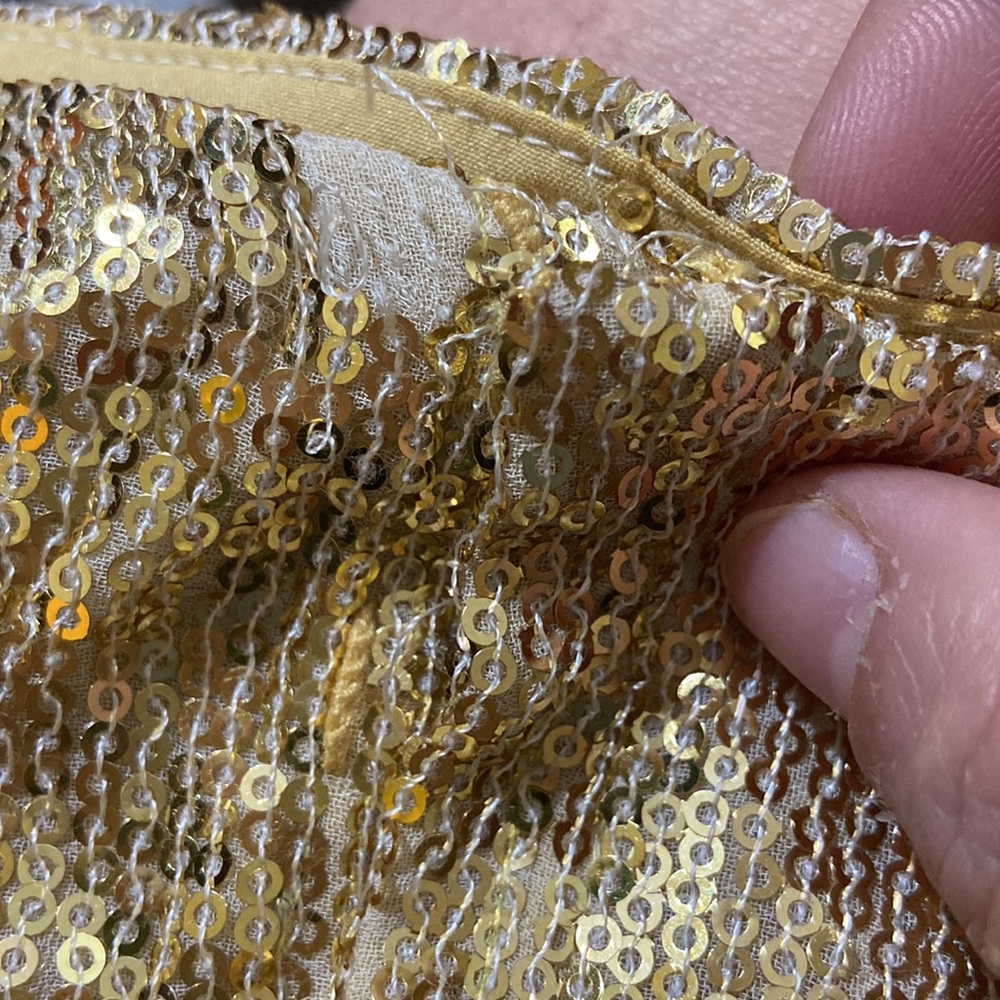 ⚫️Golden Blouse. Size - 26 - Picture 7 of 9